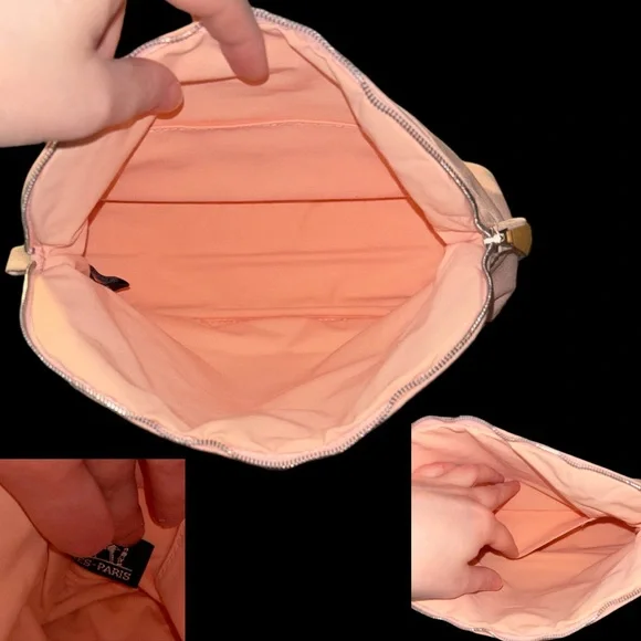 Hermes Pink Makeup Toiletry Bag / Pouch - Picture 7 of 7